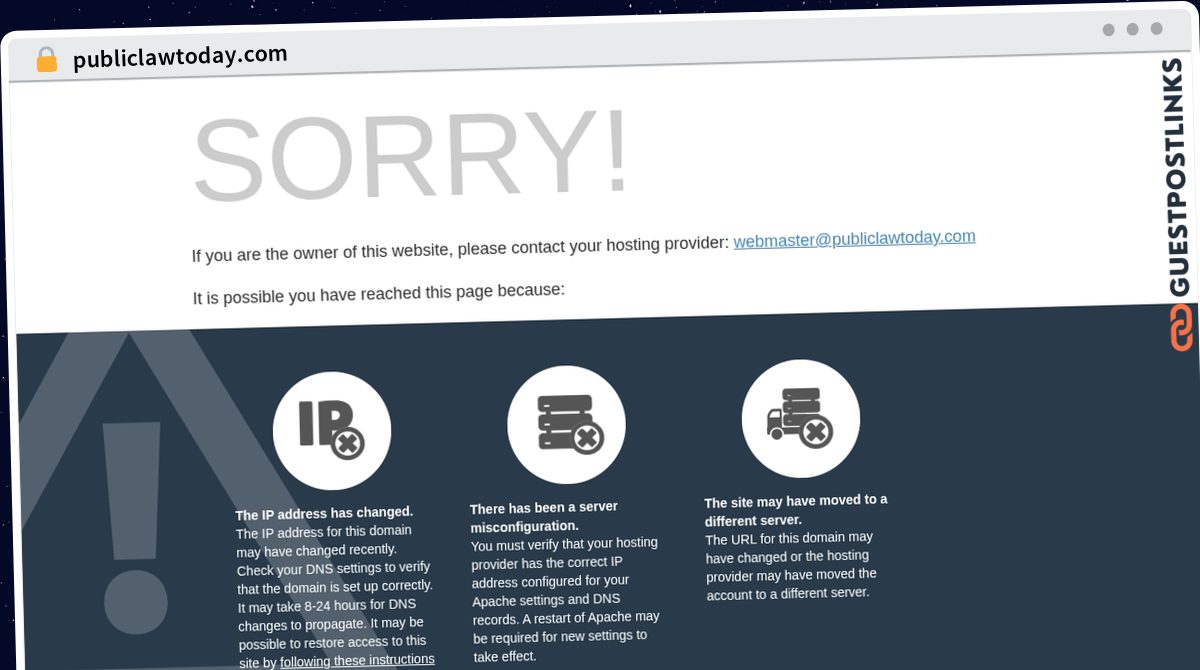 Publish Guest Post on publiclawtoday.com