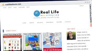 Publish Guest Post on reallifeathome.com