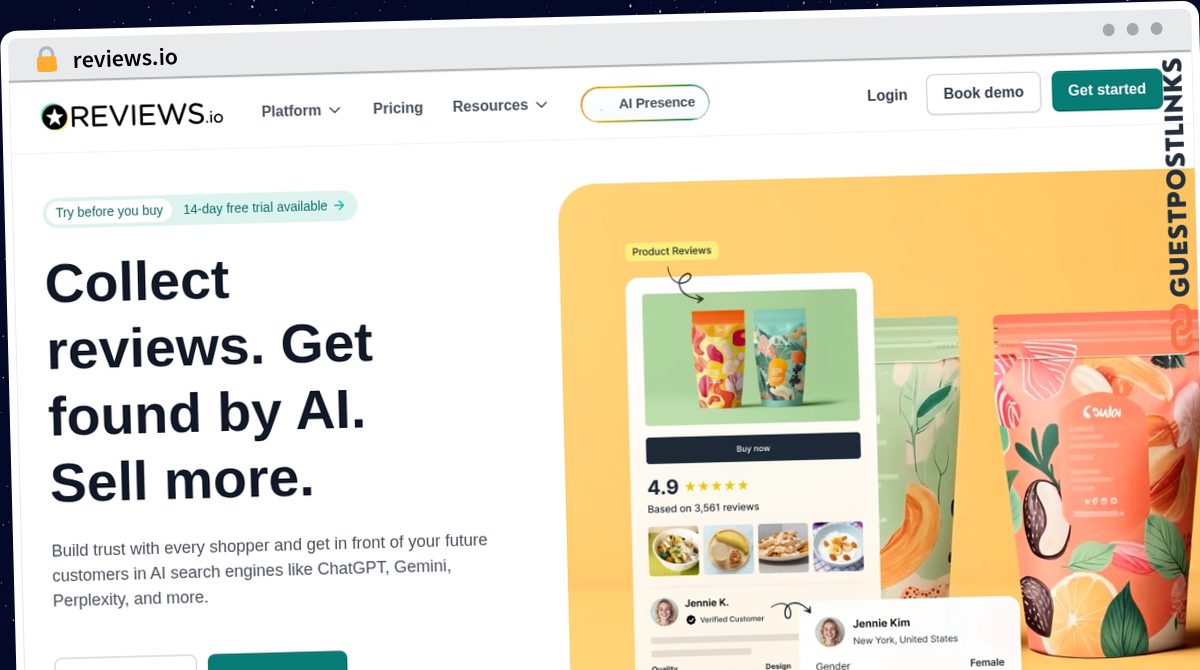 Publish Guest Post on reviews.io