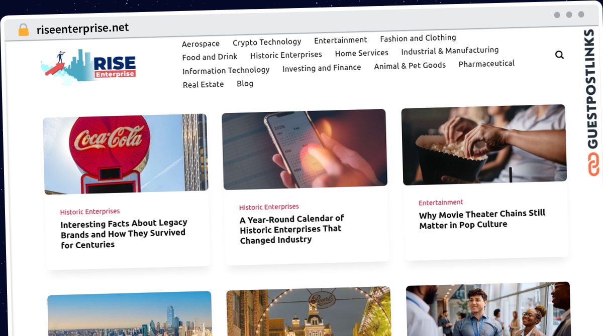 Publish Guest Post on riseenterprise.net