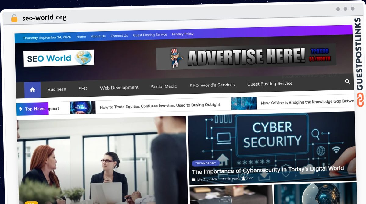 Publish Guest Post on seo-world.org