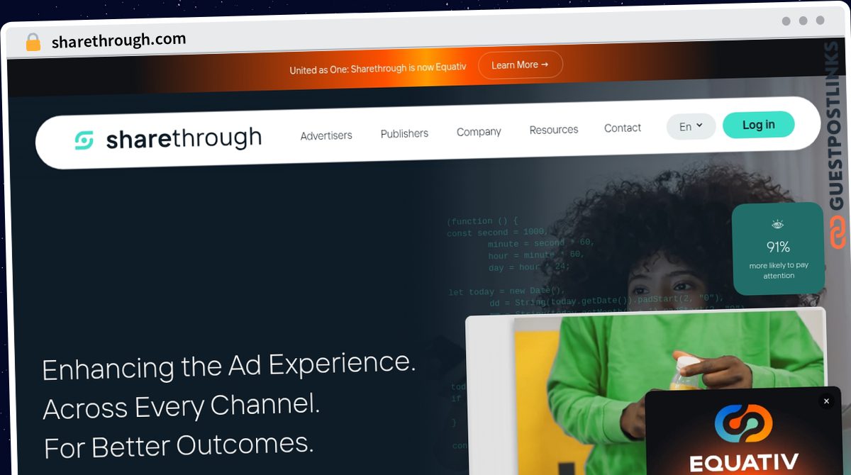Publish Guest Post on sharethrough.com