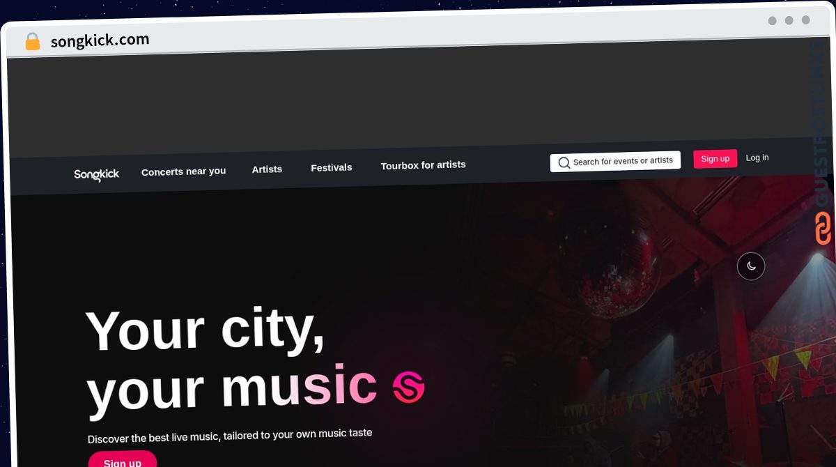 Publish Guest Post on songkick.com