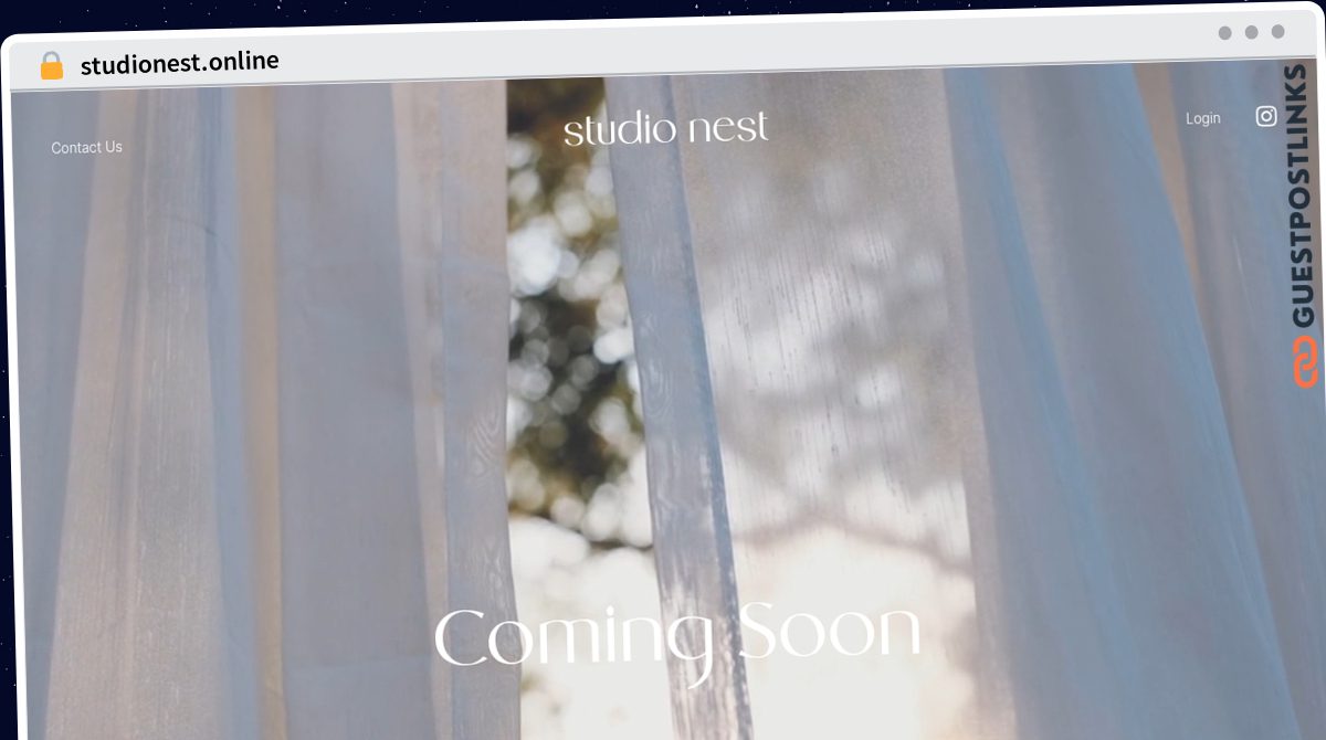 Publish Guest Post on studionest.online