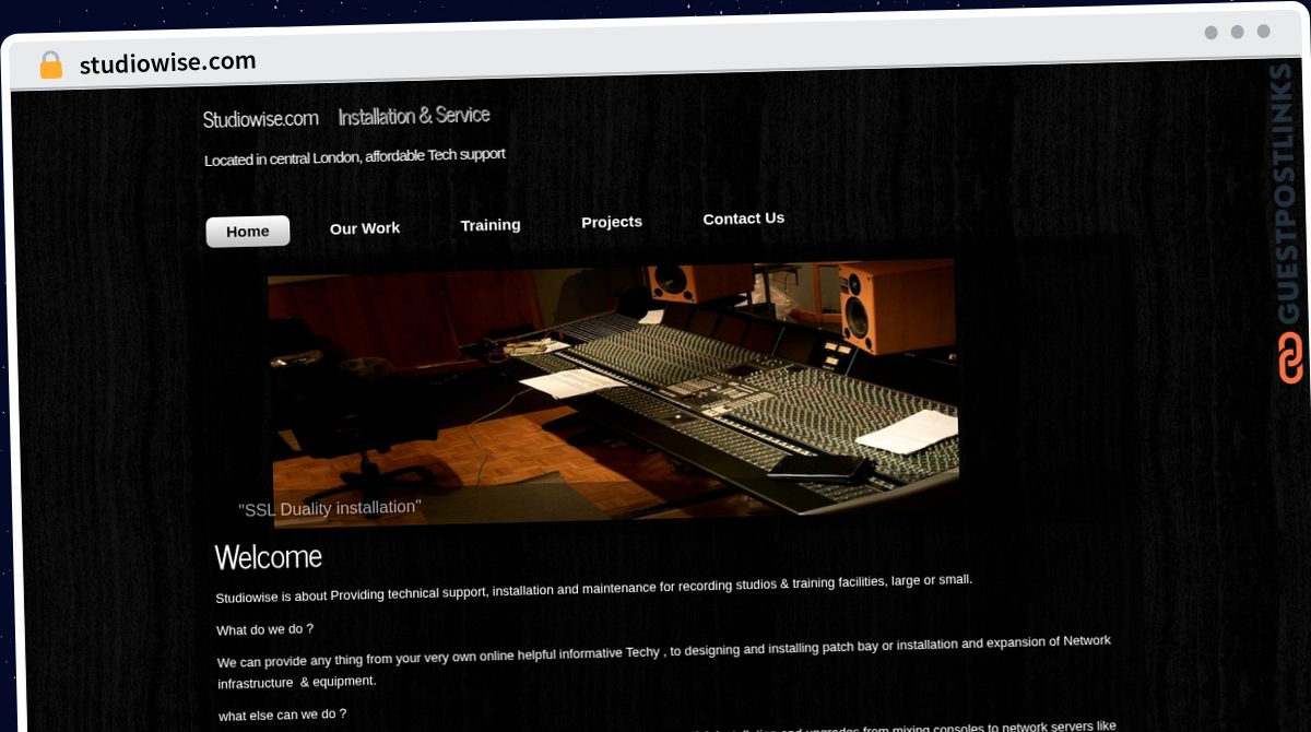 Publish Guest Post on studiowise.com