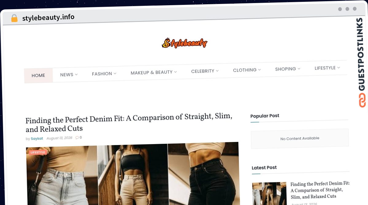 Publish Guest Post on stylebeauty.info