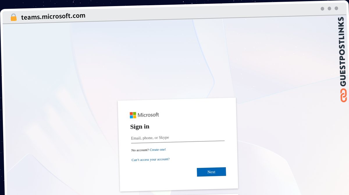 Publish Guest Post on teams.microsoft.com