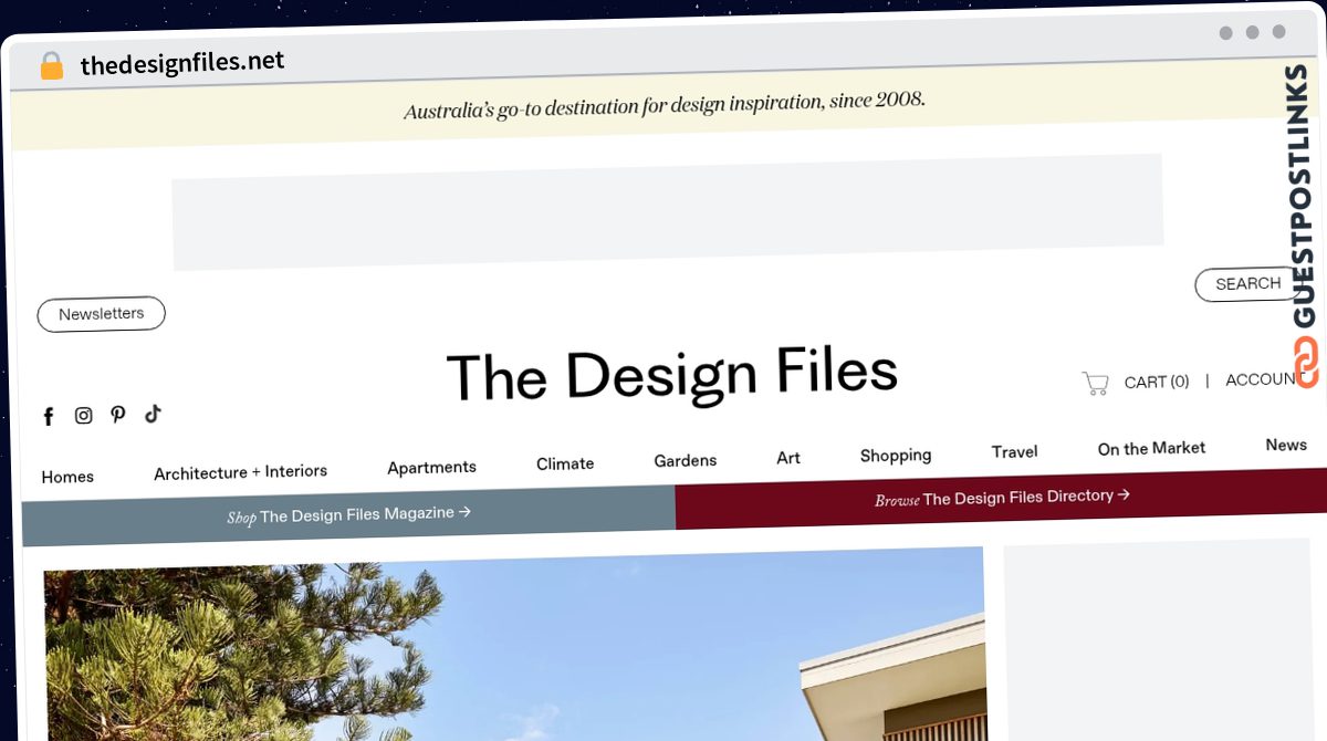 Publish Guest Post on thedesignfiles.net