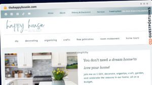 Publish Guest Post on thehappyhousie.com