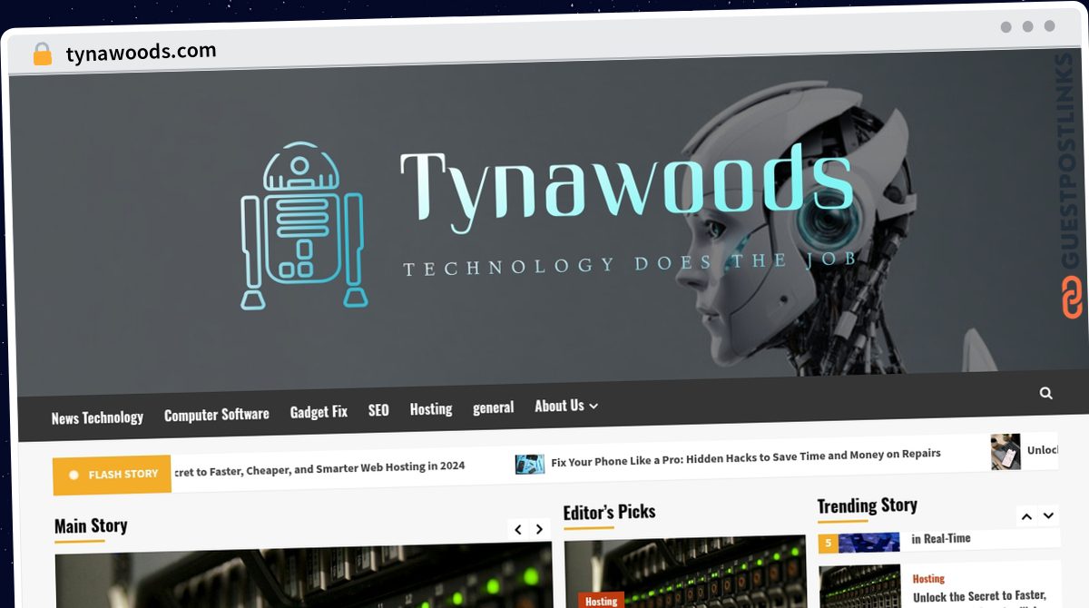 Publish Guest Post on tynawoods.com