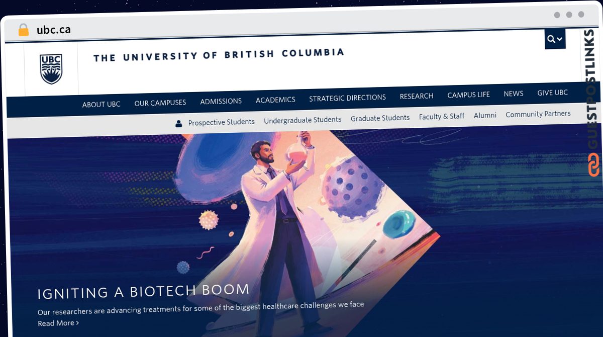 Publish Guest Post on ubc.ca