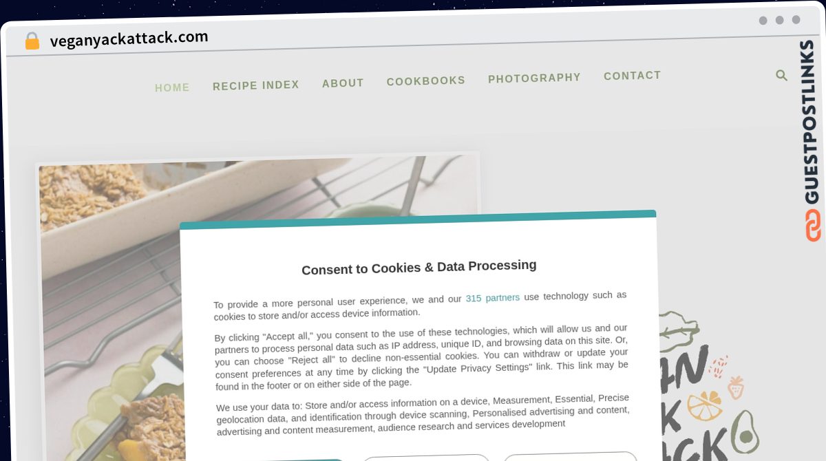 Publish Guest Post on veganyackattack.com