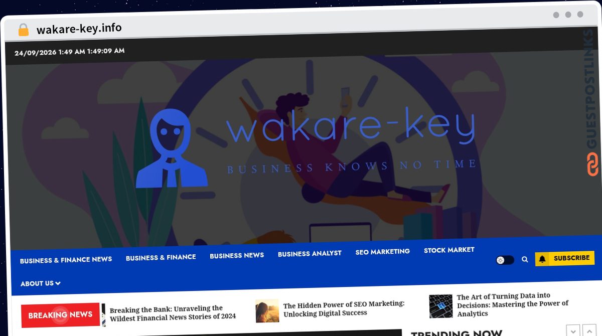 Publish Guest Post on wakare-key.info