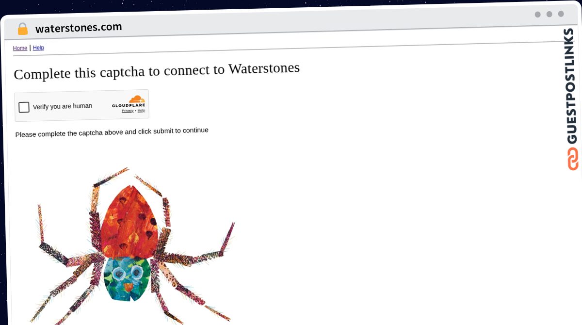 Publish Guest Post on waterstones.com