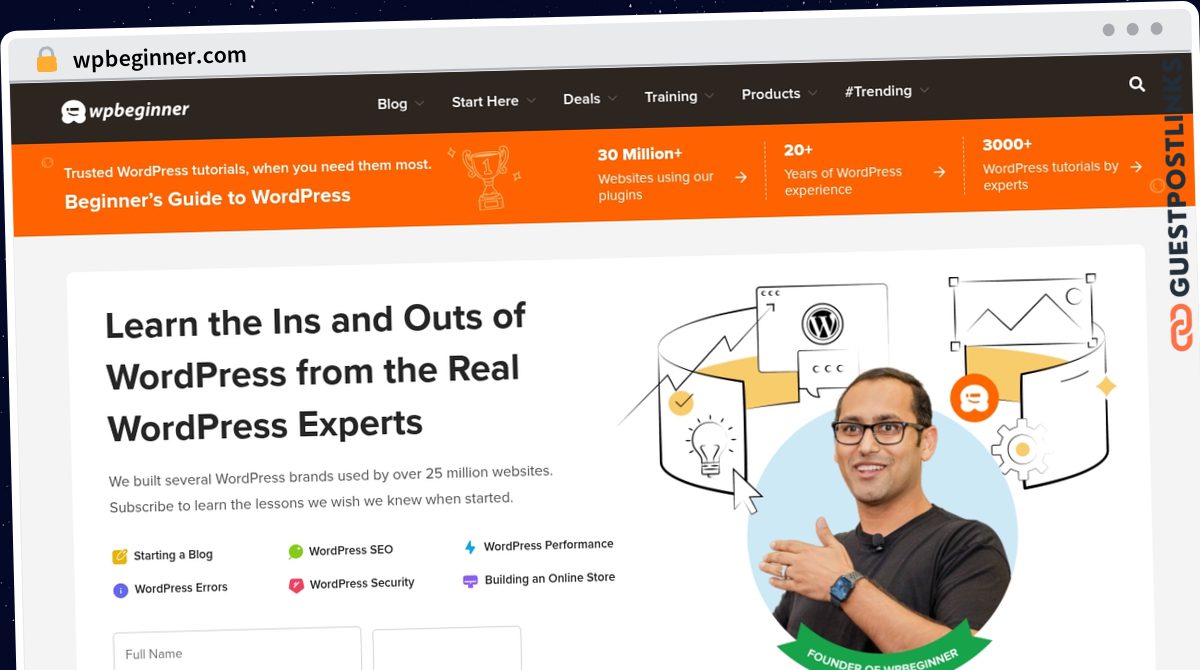 Publish Guest Post on wpbeginner.com